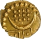 Travancore, Karthika Thirunal Rama Varma (Dharmaraja), Gold Anantharayan Fanam Coin.