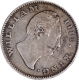 Rare 1835 Silver Half Rupee Coin of King William IIII of Bombay Mint with Die Rotation.