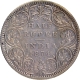 Victoria Queen of 1874 of Silver Half Rupee Coin of Bombay MInt.