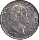 1835 Silver One Rupee Coin of King William IIII of Bombay Mint.