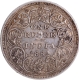 Unlisted Obverse D Type  Silver One Rupee Coin of Victoria Queen of Madras Mint of 1862.