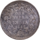 Exceedingly  Rare 1862 Silver One Rupee Coin of Victoria Queen of Bombay Mint with Unlisted Type.