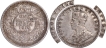 Unlisted Rare Silver One Rupee Coin of King George V of Bombay Mint of 1918.