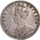 Unlisted Rare Silver One Rupee Coin of King George V of Bombay Mint of 1918.