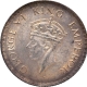 Rare Silver One Rupee Coin of King George VI of Bombay Mint of 1938.