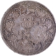 Counter Marked Silver One Rupee Coin of Victoria Empress of Bombay Mint of 1882 of British India.