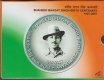 2007  Proof Coin Set of Shaheed Bhagat Singh Birth Centenary Wrongly printed Sagat Singh in Hindi.