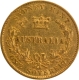 Australia Gold Sovereign Coin of Queen Victoria of 1870 of Sydney Mint.