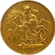 Gold Sovereign Coin of George IV of United Kingdom of 1821.