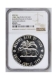 NGC MS 65 Graded Golden Jubilee Silver Medal of Reserve Bank of 1985 of Republic India.