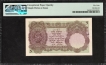 Extremely Rare PMG Graded  58  Five Rupees Banknote of King George V Signed by J W Kelly of 1934.