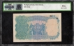 PMCS  Graded 50  AUNC Ten Rupees Banknote of King George V Signed by J W Kelly of 1935.