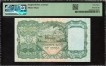 Rare PMG Graded 53 UNC Ten Rupees Banknote of King George VI Signed by J B Taylor of 1938 of Burma Issue.