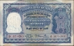 First Issue One Hundred Rupees Banknote of Signed by B Rama Rao of  Bombay Circle of 1950.