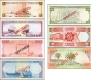 Collectors Series Specimen Set of 7 Banknotes of Bahrain of 1964.