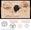 Exceedingly Rare Pre Stamp Period SHIP Letter dispatched in 1836 from Bangalore to Gravesend, London via Madras