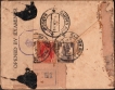 Unrecorded Very Rare Censor and Registered Cover of KGVI Period dispatched from Karachi during WWII.