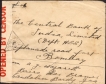 Rare Censor Cover of Portuguese India of World War I Period address to The Central Bank of India Limited