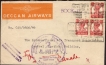 Air Mail DLO Bombay Cover of 1949 of Deccan Airways with SLOGAN Cancellation