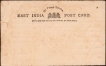 Unrecorded Black Colour East India Post Card with Issue Green Post Card in Mint Condition