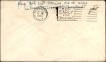 Burma cover with Slogan Cancellation with Postmark of MAIL EARLY FOR CHRISTMAS dispatched in 1954 to USA.