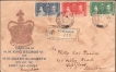 Coronation and First Day Cover of Hong Kong of H. M. KING GEORGE VI and QUEEN ELIZABETH of 1937.