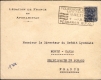 Extremely Rare Cover of KGV Stamped used in Afghanistan, letter dispatched from diplomatic Minister of France to Monaco Principality