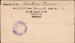 Prisoner of War Cover of World War II Period of Camp no. 28 Dispatched from Bombay to Rome in 1942
