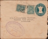 Republic India Cover 1951 affixed with 2 Stamps of Natraj with Slogan cancellation REPLY BY TELEGRAM