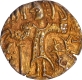 Base Gold Dinar Coin of Later Kushan in Ardokhsho type.