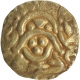 Base Gold Four and Half Masha Coin of Gangeyadeva of Kalachuris of Tripuri.