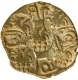 Punch Marked Gold Pagoda Coin of Jayasimha II of Chalukyas of Kalyana.