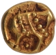 Rare Gold Fanam Coin of Western Ganga Dynasty.