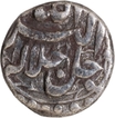 Akbar  Lahore  Mint  Silver Quarter Rupee  Elahi 42 /3  Month  Aban (Scorpio) Coin,  