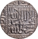 Akbar Ahmadabad  Mint  Silver Rupee,  AH 986 Kalima Type Coin.