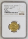 Top Pop in NGC Census Exceptionally Rare Gold Zodiac Mohur of Jahangir of Pisces Sign.