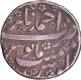 Aurangzeb Alamgir  Ahmadnagar  Mint  Silver Rupee  AH 1072 Coin Abul zafar type.