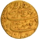 Gold Mohur Coin of Aurangzeb Alamgir of Multan Mint.