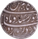 Kam Bakhsh Haidarabad  Dar-ul-Jihad Mint  Silver Rupee AH 1120 /2 RY Din Panah Couplet Coin.