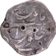 Kam Bakhsh Nusratabad Mint, Silver Rupee of Din e panah Couplet Coin.