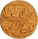 Alamgir II Shahjahanabad Dar ul Khilafa Mint Gold Mohur Coin with AH (1)170 and 4 RY.