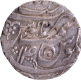 Extremely Rare Unlisted Mint in KM Rohilkhand, Muhibullanagar Mint Silver Rupee Coin.