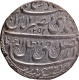 Awadh State Silver One Rupee Coin of Nasir ud din Haidar of Lakhnau Mint.