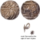 CIS-Nabha, Jaswant Singh Sahrind Mint Silver Rupee VS (188)4 (1827 AD) Coin.