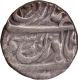 CIS-Patiala, Karam Singh Sahrind Mint Silver Rupee Coin with Flower, Crescent and Cross symbol as mint mark.