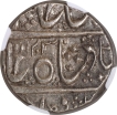 NGC graded as MS63 Top pop Condition Indore State, Ahilya bai Holkar Malharnagar Mint,  Silver Rupee,  AH 1203.