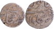 Indo French Surat,  Set of 2 Coins  Silver Half Rupee & Rupee,  55  & 52 RY  In the name of  Shah Alam II,