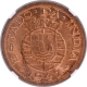 Indo-Portuguese, Portuguese Administration Bronze  Tanga  (60  Reis) 1947 AD Coin,  