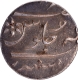 Bombay Presidency, Mumbai Mint Silver Rupee Coin, Inverted crescent mint mark.