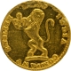 Madras Presidency Gold Half Ashrafi Coin.